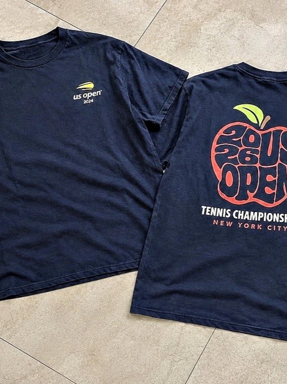 US Open Tennis Championships New York City T-shirt Navy